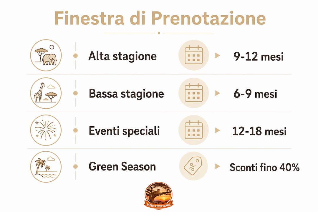 Guida visiva: quando prenotare un safari per vivere un’esperienza indimenticabile