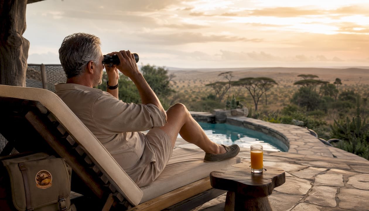 Momenti di puro relax in piscina privata al Lentorre Lodge, dedicati a chi ama viaggiare e concedersi una pausa esclusiva.