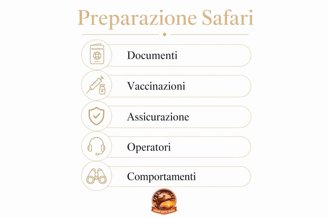 Infografica: tutti i consigli per organizzare un safari in Kenya con la famiglia