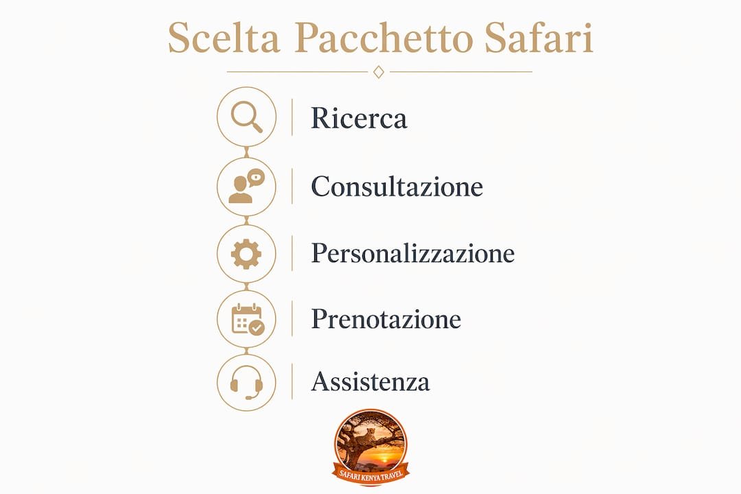 Guida illustrata: tutti i passaggi per scegliere il safari perfetto
