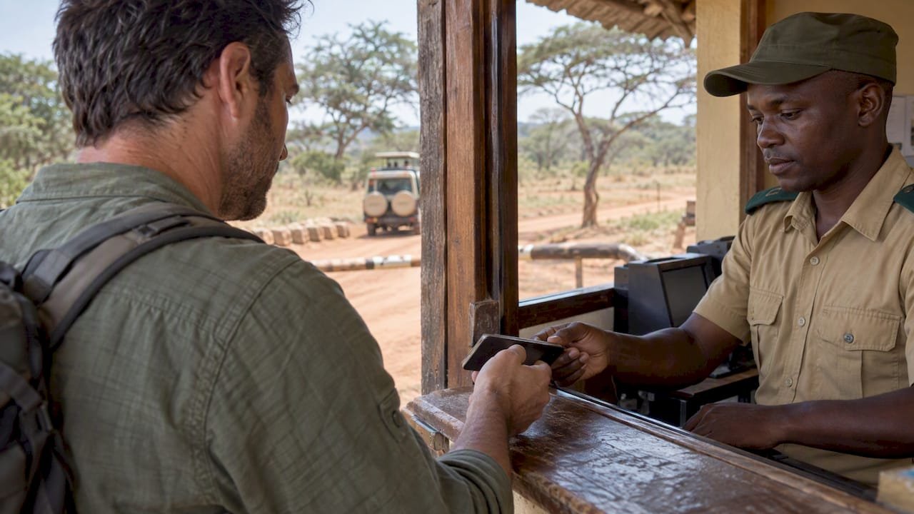 Pagamento per l'ingresso in un parco del Kenya Prezzi parchi Kenya